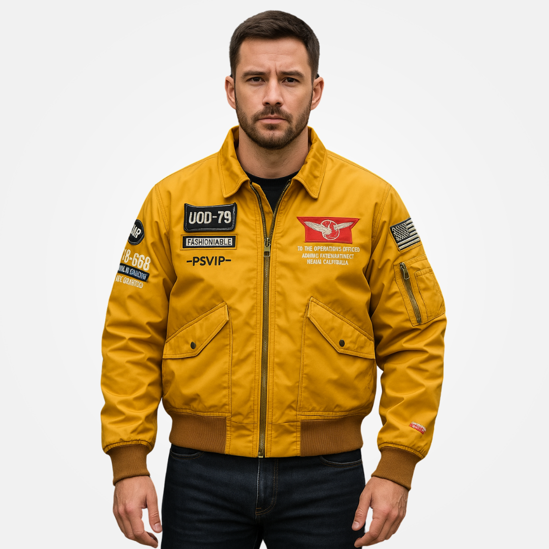 Blouson aviateur Patriot pour homme