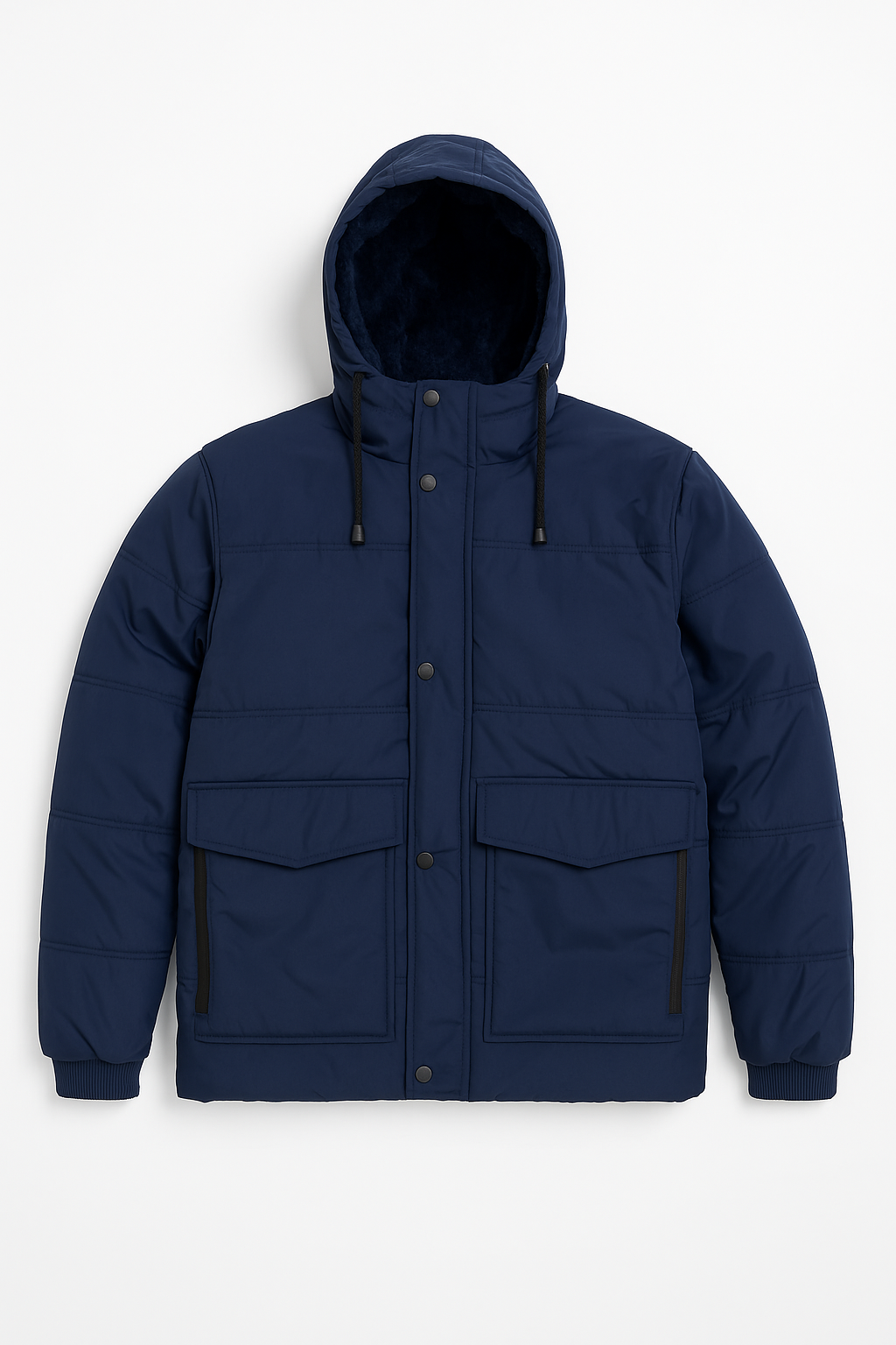 Veste imperméable doublée en peluche