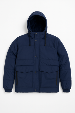 Veste imperméable doublée en peluche