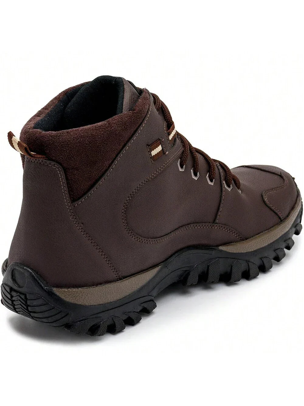 Bottes de combat en cuir Adventure pour hommes