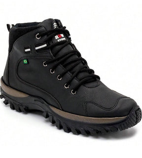 Bottes de combat en cuir Adventure pour hommes