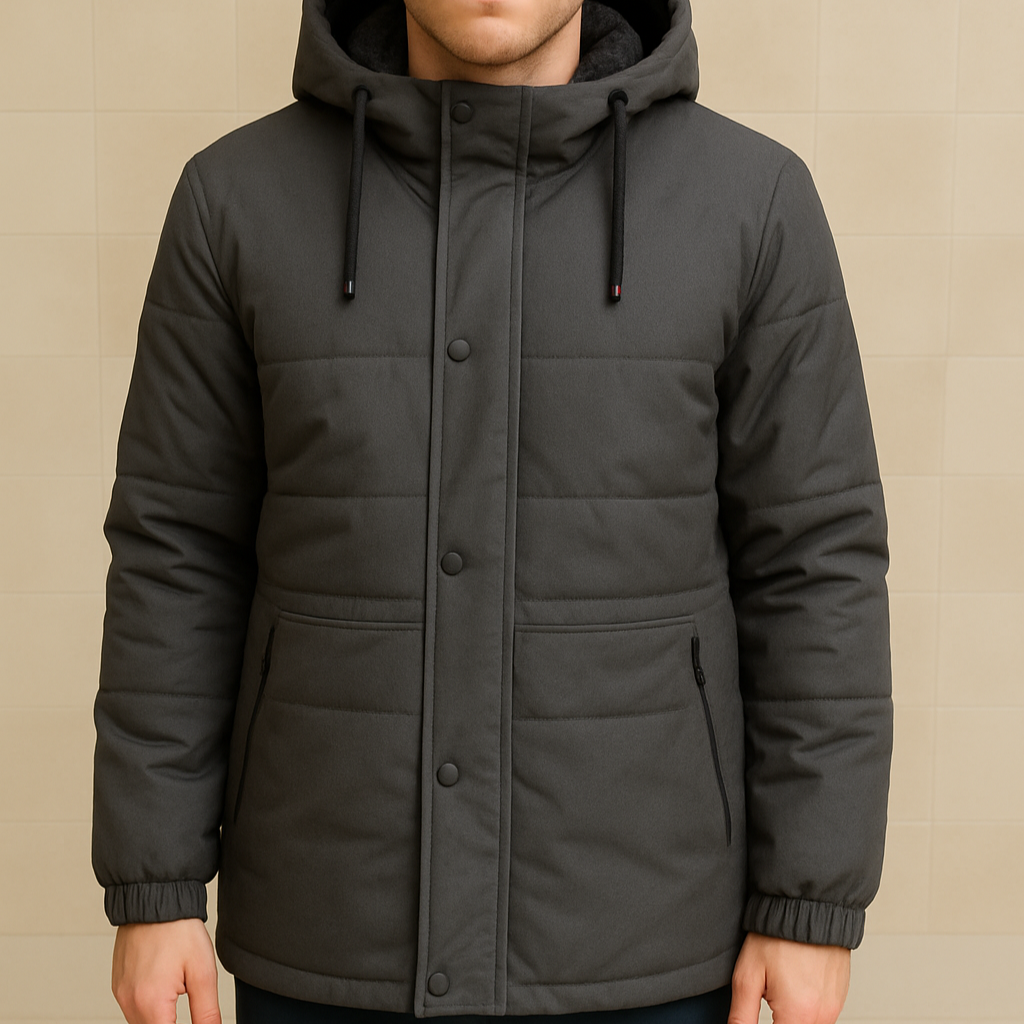 Veste imperméable doublée en peluche