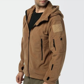 Veste d'hiver militaire à capuche