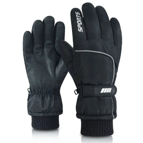 Gants de ski chauds et imperméables pour écran tactile