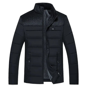 Jaqueta Puffer Masculina Casual Quente