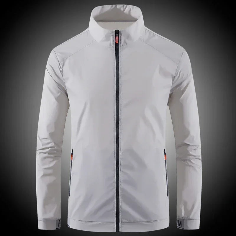 Veste de sport imperméable et respirante pour homme
