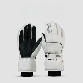 Gants de ski chauds et imperméables pour écran tactile