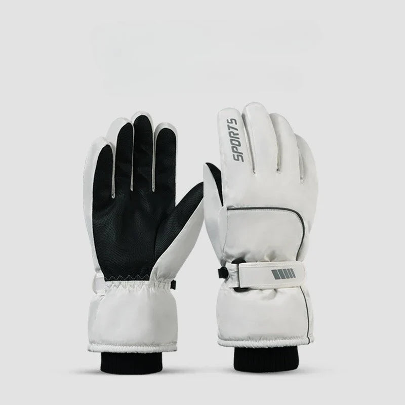 Gants de ski chauds et imperméables pour écran tactile