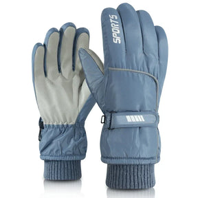 Gants de ski chauds et imperméables pour écran tactile