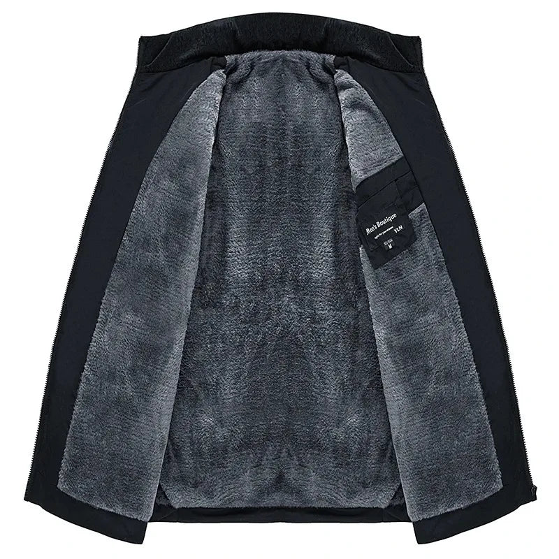 Jaqueta Puffer Masculina Casual Quente