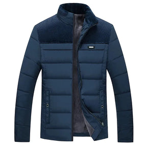 Jaqueta Puffer Masculina Casual Quente