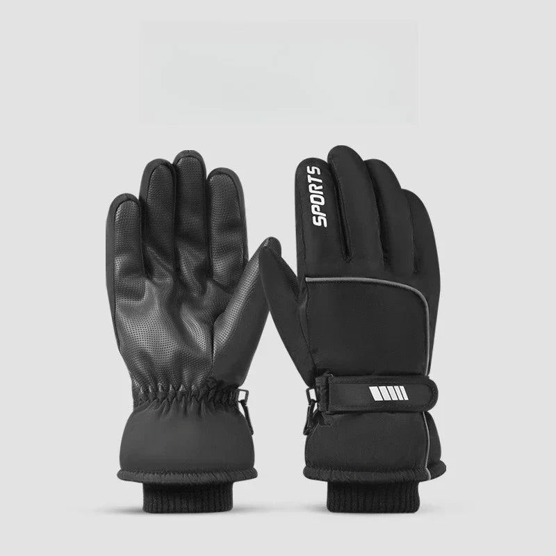 Gants de ski chauds et imperméables pour écran tactile