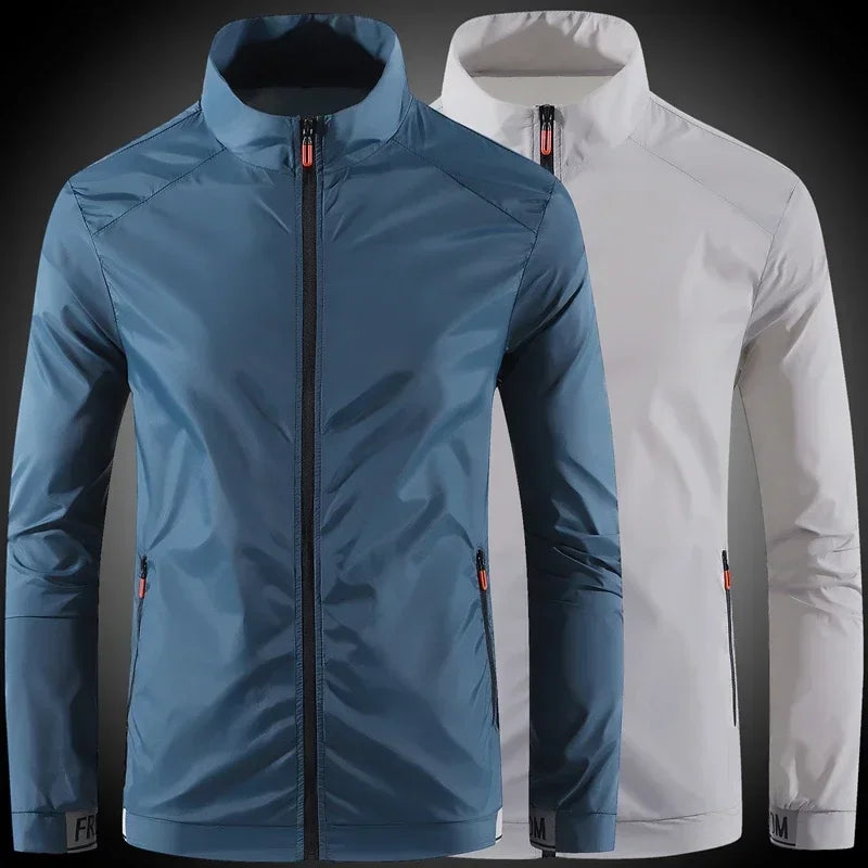 Veste de sport imperméable et respirante pour homme