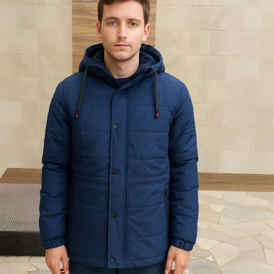 Veste imperméable doublée en peluche