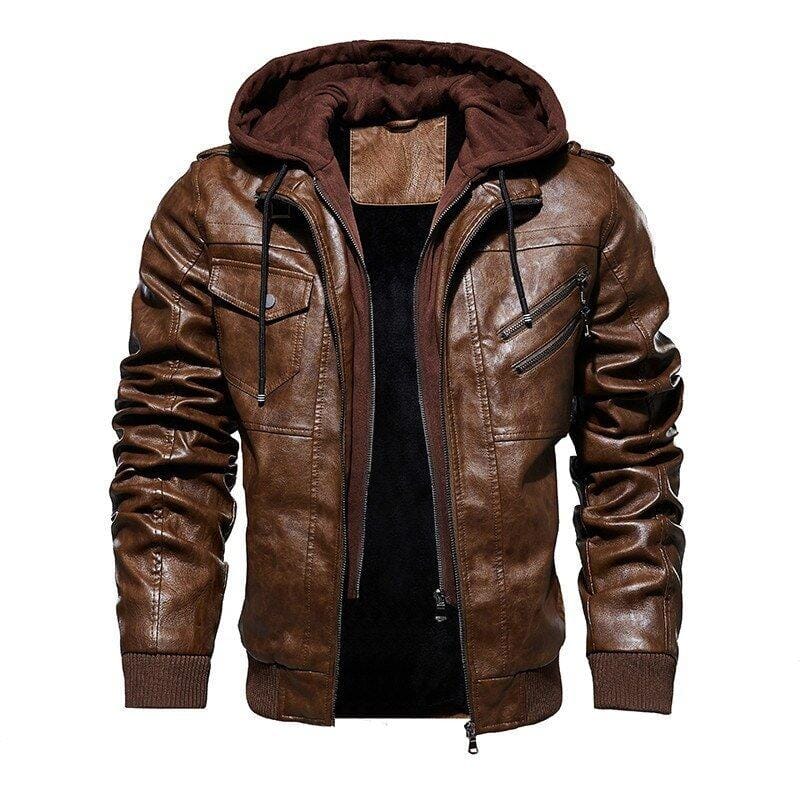 Veste en cuir haut de gamme pour homme - LeatherScraf