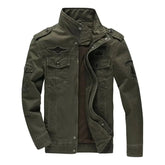 Veste de pilote d'uniforme militaire