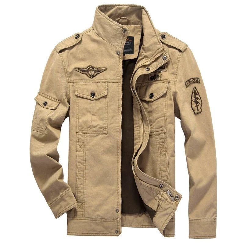 Veste de pilote d'uniforme militaire